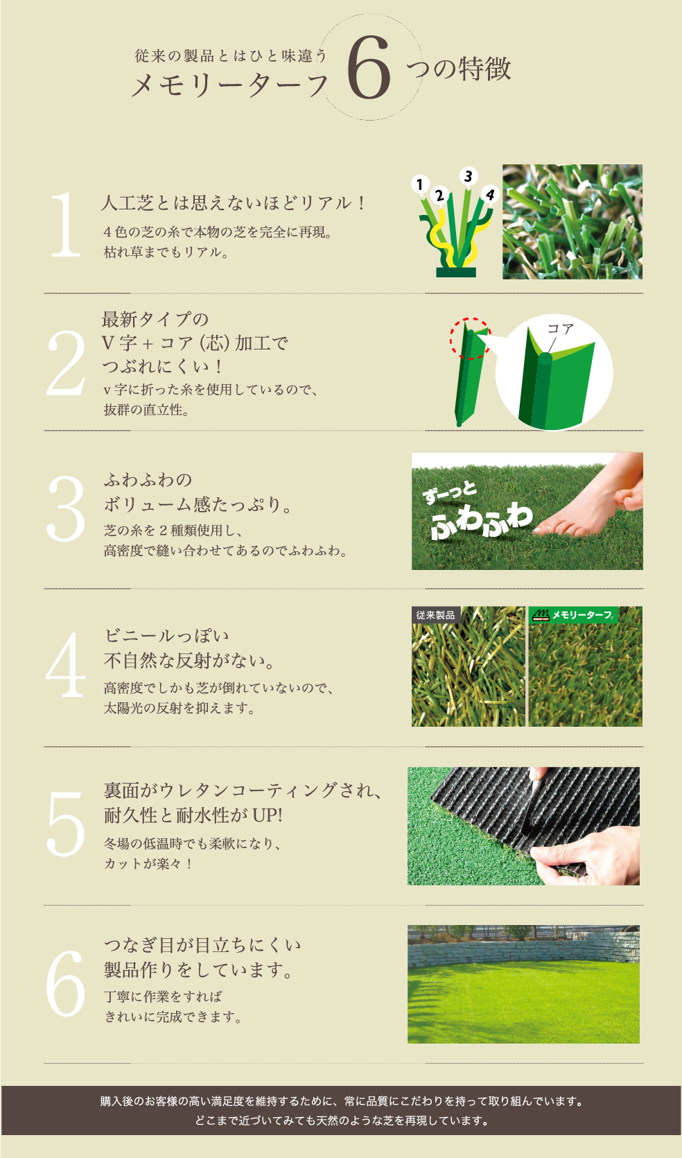 6つの特徴